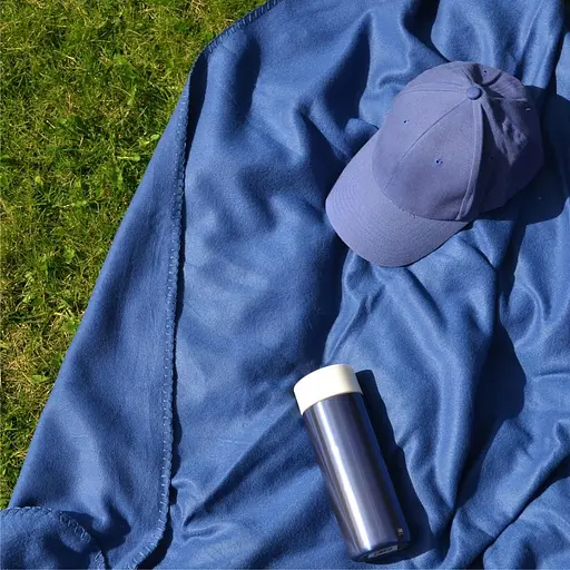 Плед Bergamo Warm флісовий з чохлом 180х150 см темно-синій (202311pl-44) - фото 7