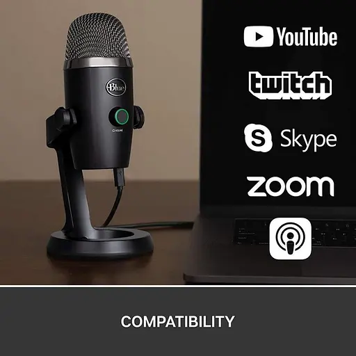 Мікрофон Blue Microphones Yeti Nano Black (988-000401) [136467] - фото 6
