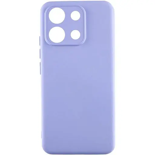 Чехол Lakshmi Silicone Cover Full Camera (AA) для Xiaomi Poco X6 Pro Сиреневый / Dasheen