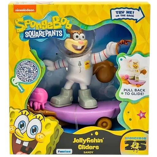 Фигурка Spone Bob Губка Боб Квадратные брюки Скользящая-медузоловящая Сэнди (FR71163/71159) - фото 4