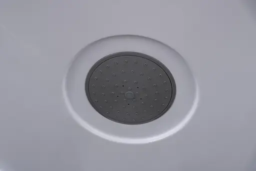 Душевой бокс без гидромассажа Mixxus Strong SB02-90x90x215-GR Satin с низким поддоном MI6887, Хром матовый, тонированный, хром матовый - фото 9