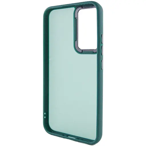 Чехол TPU+PC Lyon Frosted для Samsung Galaxy S20 FE Green - фото 3