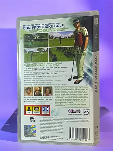 Лицензионный диск на PSP лицензия ProStroke Golf: World Tour 2007 - фото 3