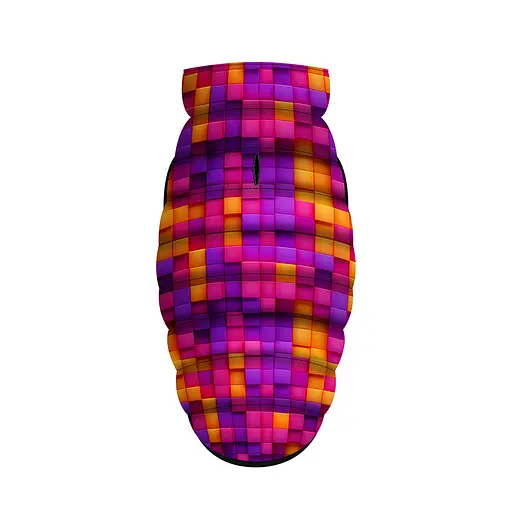 Курточка для собак Waudog Clothes малюнок "Куби 3Д", M50, В 76-79 см, С 55-61 см - фото 4