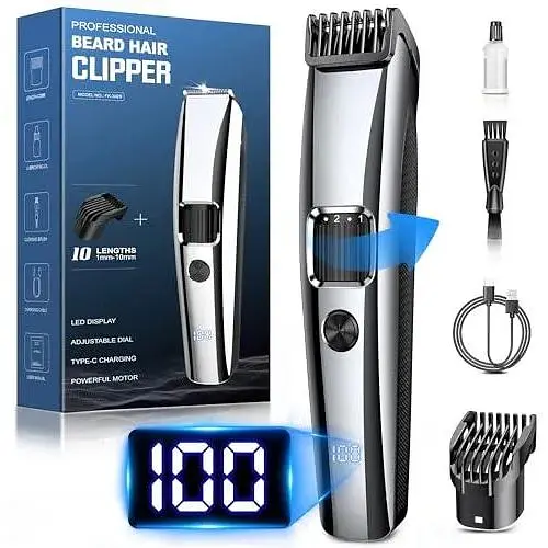 Триммер для бороды для мужчинс колесом для зума (1-10 мм) - фото 2