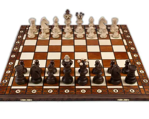 Шахи дерев'яні Wegiel "Амбасадор" (Ambasador) W3016