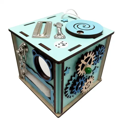 Розвиваюча іграшка Бізікуб TG270996, 15х15х15 см - фото 2