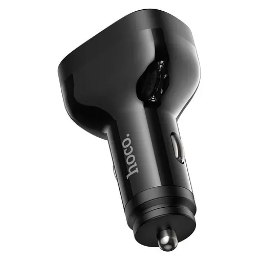 Адаптер автомобильный HOCO Guide car charger NZ11 2 USB 2Type-C 72W черный - фото 4