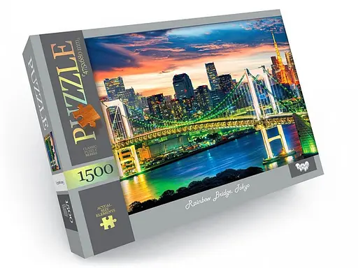 Пазл C1500-04-01-10, 1500 елементів Радужный мост