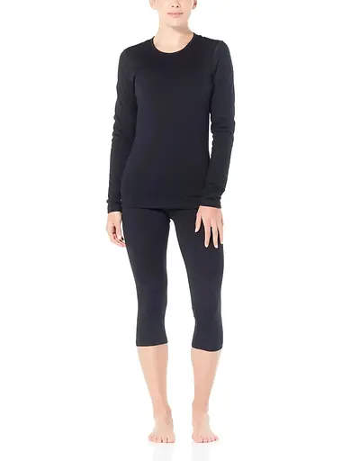 Термоштани Icebreaker W 200 Oasis Legless Black L (1052-104 382 001 L) - фото 4