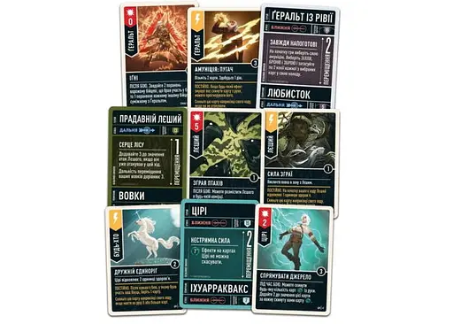 Настольная игра Geekach Games Unmatched: The Witcher. Сталь и серебро (Steel and Silver) (укр.) (GKCH0249) - фото 4