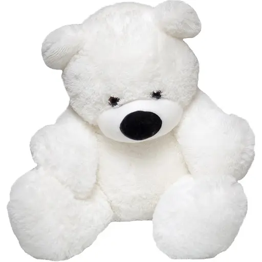 Великий плюшевий ведмідь Alina Бублик 140 см біла