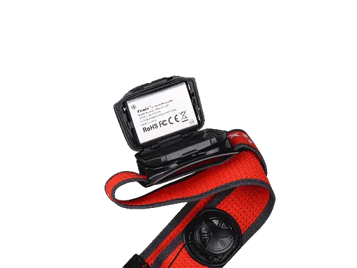 Налобный фонарик Fenix HL18R-T 500лм (5 режимов) Черный с красным - фото 2