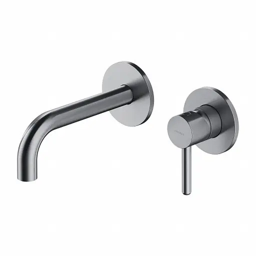 Змішувач для умивальника прихованого монтажу Omnires Y nickel Y1215HNI Никель - фото 1