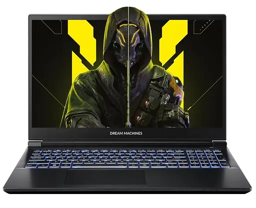 Ноутбук Dream Machines 15.6 RG5070-15UA24 FHD 144Hz/Intel U9-275HX/32GB/1TB/RTX 5070 8GB/DOS (RG5070-15UA24) - фото 1