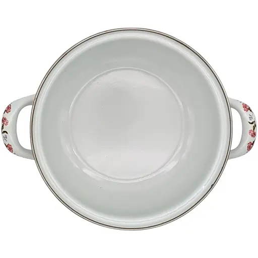 Кастрюля Verona эмалированная со стеклянной крышкой 4 л (VR-0003-22) - фото 4