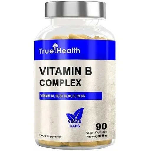 Комплекс вітамінів групи B True Health Vitamin B Complex, 60 капсул