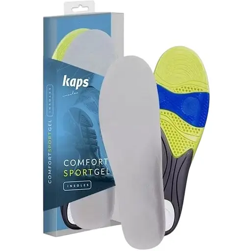 Устілки Kaps Comfort Gel жіночі 36-41 Сірий (KAPS-COMFGELW3641)