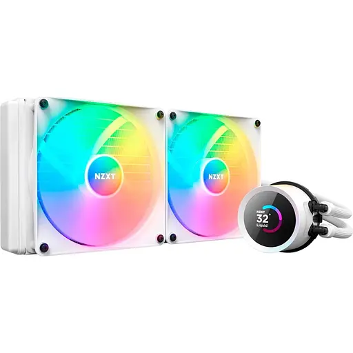 СВО NZXT Kraken 280 RGB Matte White (RL-KR280-W1) - фото 1