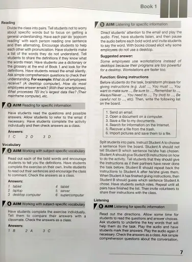 Career Paths. Information Technology. Teacher's Guide - фото 5