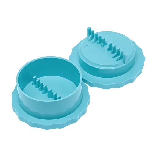 Измельчитель чеснока лука орехов кунжута чесночница мельница для чеснока механическая чеснокодавка кухонная, Kitchette 86557 - фото 3