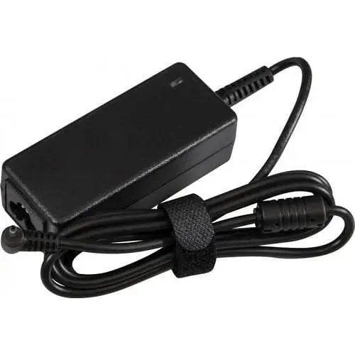 Блок питания 1stCharger для ноутбуков Samsung 40W 12V 3.33A 2.5x0.7 силовой кабель Retail BOX (AC1STSA40WB) - фото 1