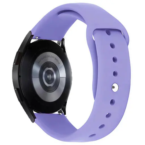 Силиконовый ремешок Sport для Smart Watch 20mm Сиреневый / Light Elegant Purple