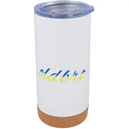 Кухоль OldBro Ukraine з корковим дном 480 мл із нержавіючої сталі з подвійними стінками - фото 1