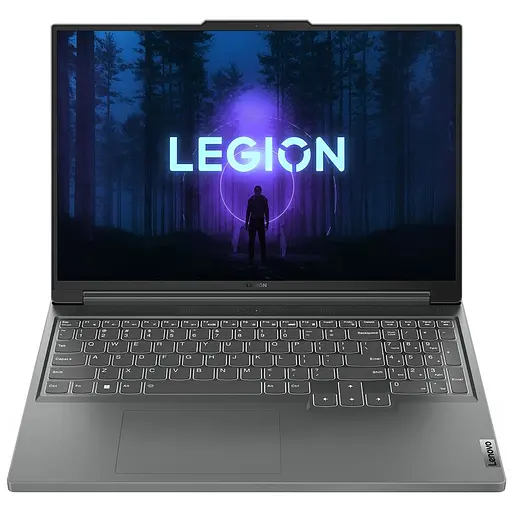 Ноутбук Lenovo Legion Slim 5 16IRH8 (82YA003VRM) Luna Grey / Экран 16 IPS (2560x1600) WQXGA 165 Гц, матовый / Intel Core i7 – 13700H (1.8 – 5.0 ГГГ 5) nVidia GeForce RTX 4070, 8 ГБ/FREE DOS/без ОС/2.3 кг/серый