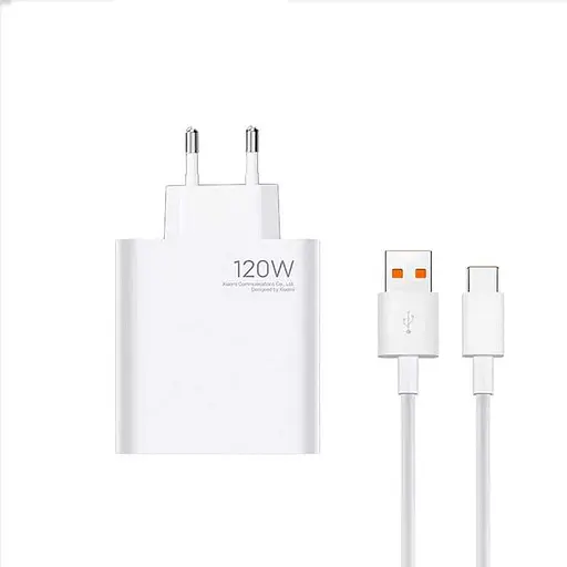 Зарядное устройство Xiaomi 120W Charging Combo + USB-кабель Type-C Cable MDY-13-EE - фото 5