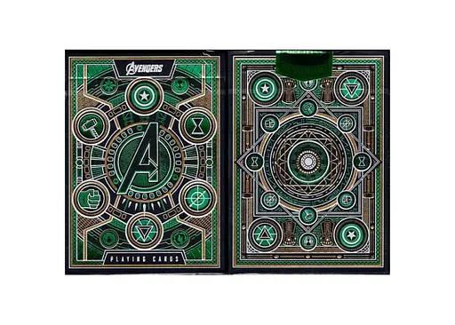 Карты игральные United States Playing Card Company Theory11 Avengers (green) (PC_T11AVEG) - фото 2
