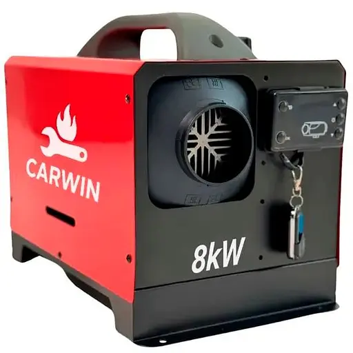 Обігрівач Webasto автономний дизельний CARWIN 8 кВт (12В24В220В) з LCD-дисплеєм та пультом ДК
