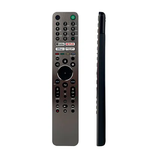 Пульт RMF-TX621E Voice Backlight для Sony (Алюмінієвий корпус, розумна підсвітка, голосовий пошук) [SONY]  - фото 3