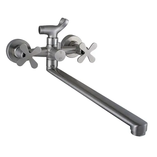 Смеситель для ванны Globus Lux Dukat-8 SD8-208 000024968 Нержавеющая сталь - фото 2