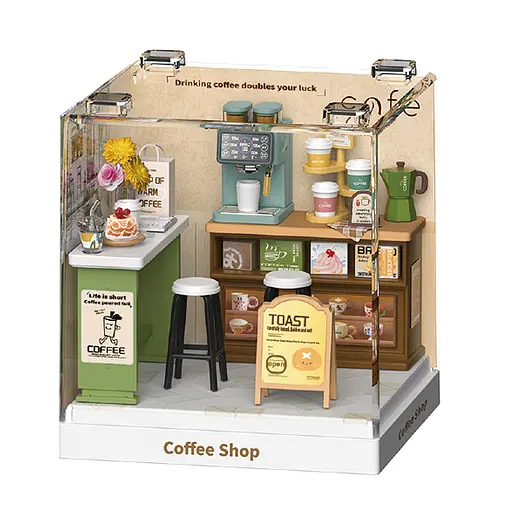 Конструктор-румбокс Mini House серії Інтер'єр Міні - Кав’ярня (8034) - фото 3