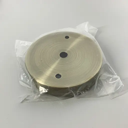 Одинарная круглая потолочная основа в цвете бронза | Line F | Арт. BASE 1 AB - фото 1