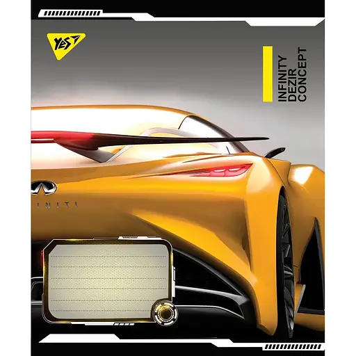 Зошит учнівський "Dezir concept" Yes 766305 12 аркушів (4823092274656)(SC) - фото 1