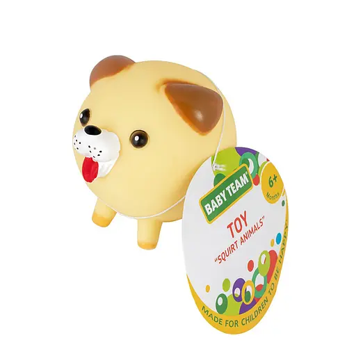 Детская игрушка для купания "Брызгающие животные Песик" 8750_песик