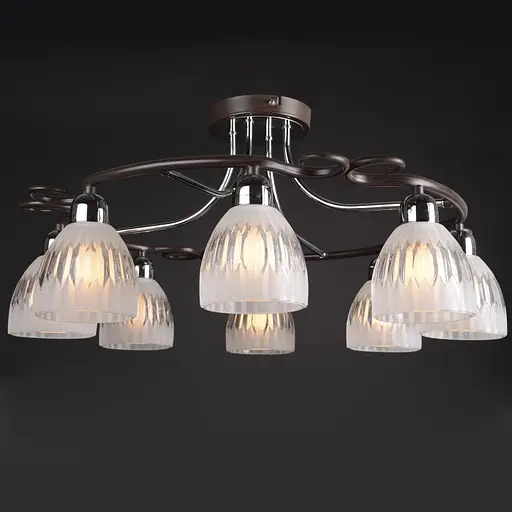 Люстра стельова Brille E14 40W BR (LK-288C/8) - фото 5