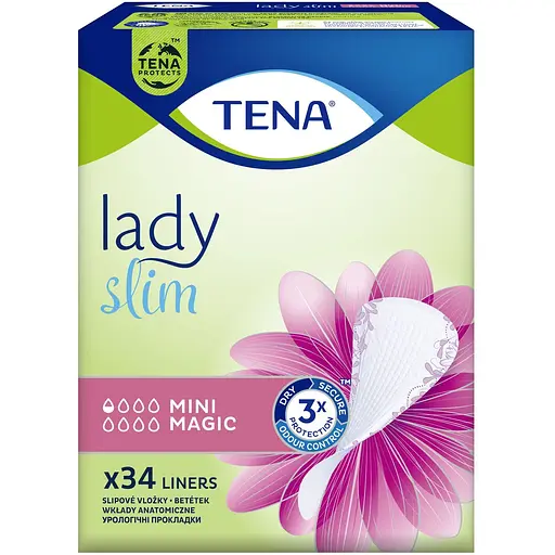 Уцінка. Урологічні прокладки Tena Lady Slim Mini Magic 0.5 крапель 34 шт.  - фото 2