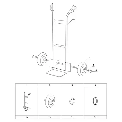 Тележка Stanley грузовая (SXWT-HT522) - фото 9