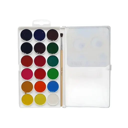 Дитяча медова акварель ГАММА'UA 400103, 18 кольорів - фото 2