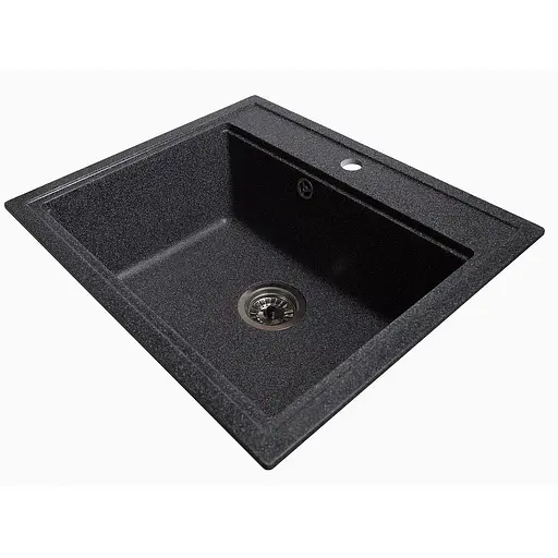 Кухонная мойка Romzha Patrat Grafit (201) - фото 2
