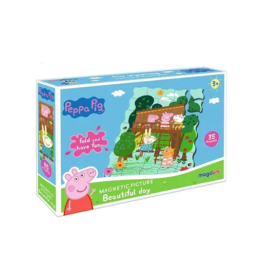 Магнитный пазл Свинка Пеппа Великолепный день Magdum МЕ 5031-07