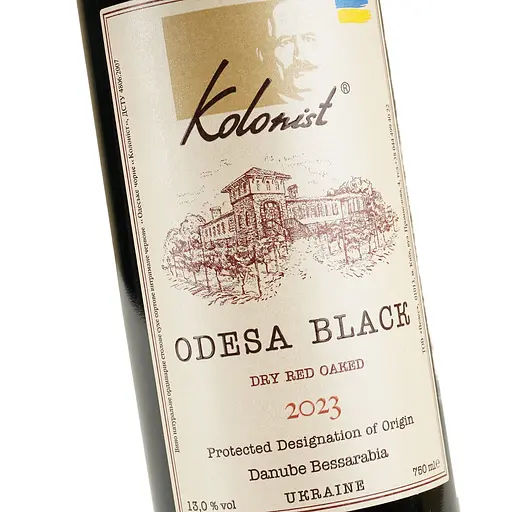 Вино Колоніст Одеське Чорне ГЗ 13% 0.75 л (455907) - фото 5