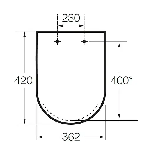 Сидение для унитаза Roca Meridian-N A8012AC00B, Белый - фото 2