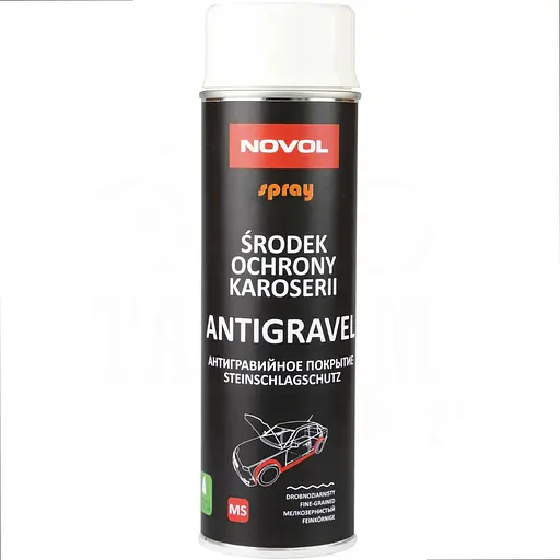 Антигравійне покриття Novol Spray Antigravel MS білий 500 мл
