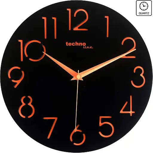 Годинник настінний Technoline WT7230 Black (WT7230) - фото 2