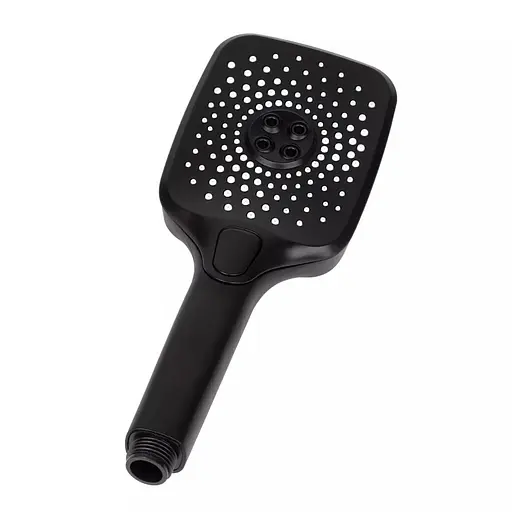 Ручной душ 3-режима Wezer WKY-37 Black, Черный матовый - фото 2