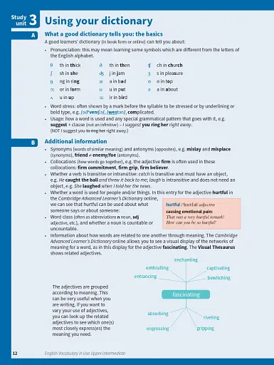 English Vocabulary in Use Upper-Intermediate. Book with Answers (4th Edition) - фото 6